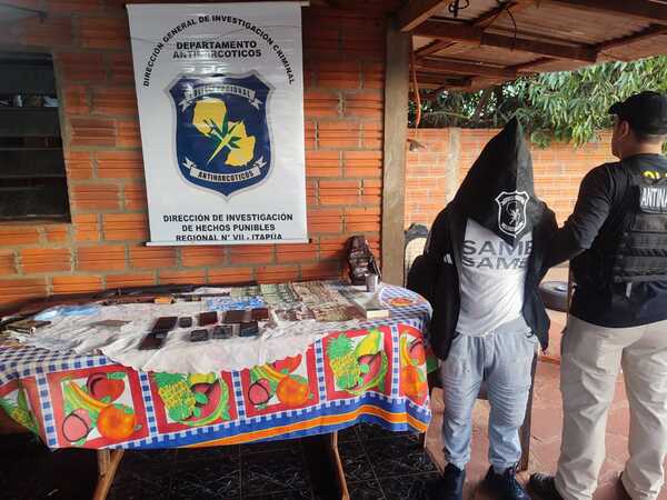 Detienen a presunto microtraficante en Bella Vista