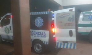JOVEN SUFRE FRACTURA TRAS SINIESTRO VIAL EN TOMÁS ROMERO PEREIRA