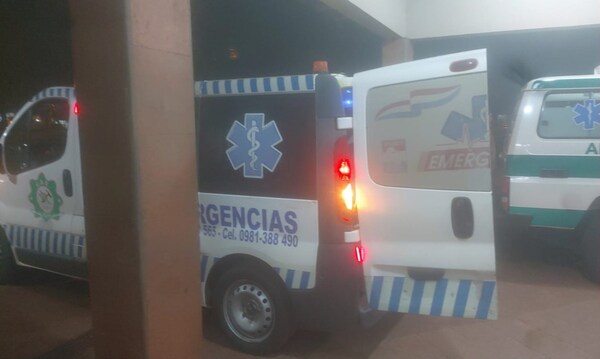 JOVEN SUFRE FRACTURA TRAS SINIESTRO VIAL EN TOMÁS ROMERO PEREIRA