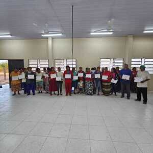 Realizan cierre de las capacitaciones desarrolladas en varias comunidades indígenas de Boquerón