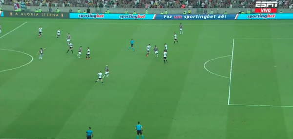 Versus / Finísima jugada: ¿Hubo offside en la previa del segundo gol de Fluminense?