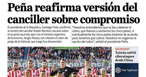 La Nación / LN PM: edición mediodía del 25 de agosto