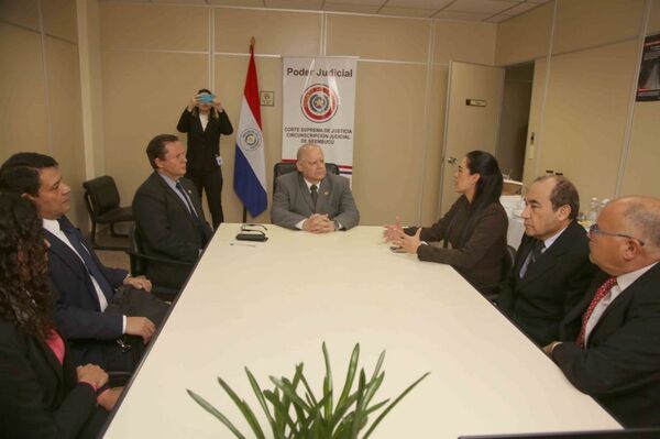 Ministros de la CSJ realizaron día de gobierno en Pilar