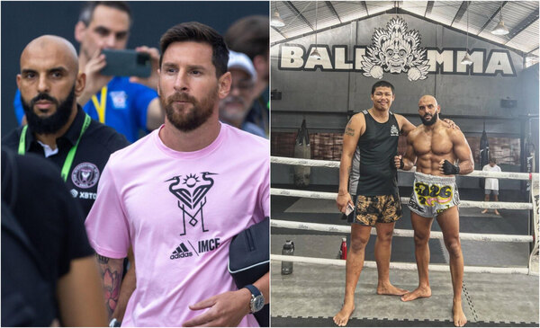 Versus / ¿El mejor empleo del mundo? El guardia que sigue a Lionel Messi por todas partes