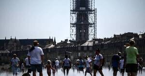 La Nación / Francia supera récord de temperatura alta