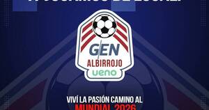 La Nación / La pasión del fútbol se vive con GEN Albirrojo ueno