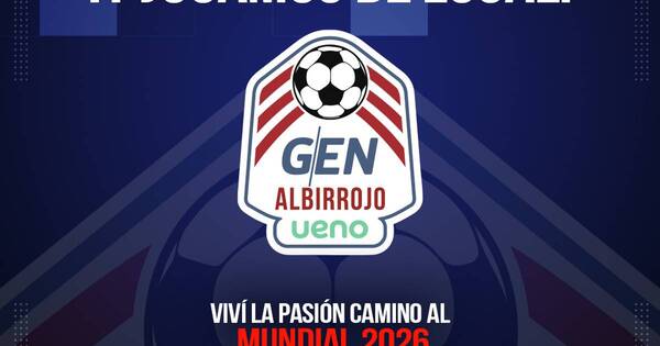 La Nación / La pasión del fútbol se vive con GEN Albirrojo ueno