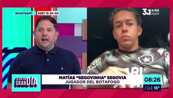 [VIDEO] Matías Segovia contó cómo nació "Segovinha"