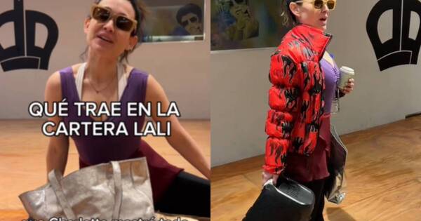 La Nación / Lali González reveló que lleva en su bolso en los ensayos del “Bailando”