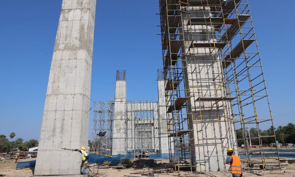Puente de la Bioceánica presenta 30% de avance