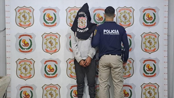 Cae sospechoso de asaltar a conductor de Bolt en Asunción