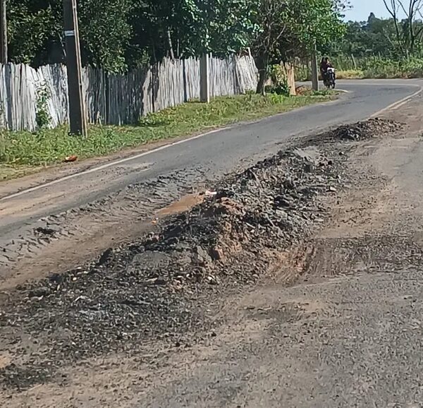 Vecinos de Villeta denuncian mal estado de calle - Nacionales - ABC Color