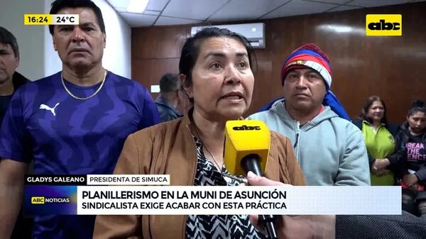 Video: piden acabar con planillerismo en la municipalidad de Asunción - ABC Noticias - ABC Color