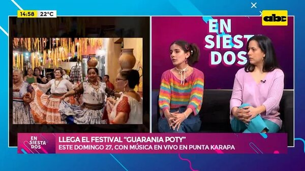 Video: llega el festival “Guarania Poty” - Ensiestados - ABC Color