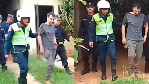 Quiso entrar a una casa ajena, se reventó la cabeza y tuvo que pedir auxilio
