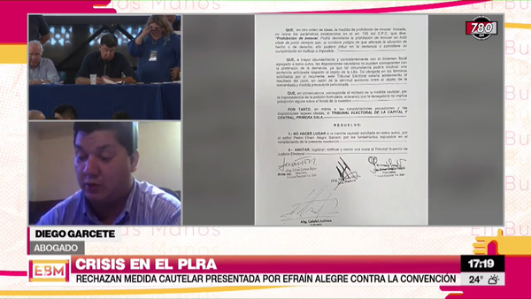 Tras rechazo de medida cautelar, abogado de Efraín Alegre dice que apelarán decisión del Tribunal - Megacadena — Últimas Noticias de Paraguay