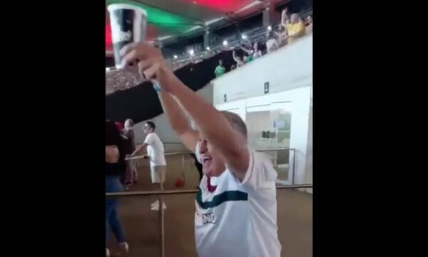 (VIDEO) El disfrute de ‘Romerito’ por la victoria del Fluminense ante Olimpia