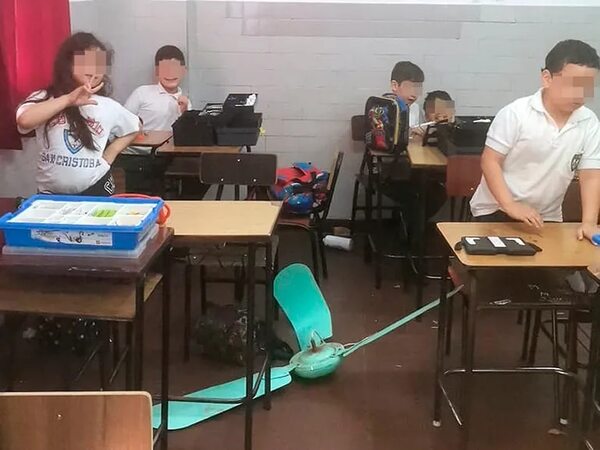Caída de ventilador: Colegio San Cristóbal anuncia suspensión de clases para inspección - Nacionales - ABC Color