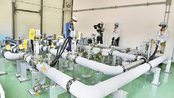Aguas del Fukushima van al océano