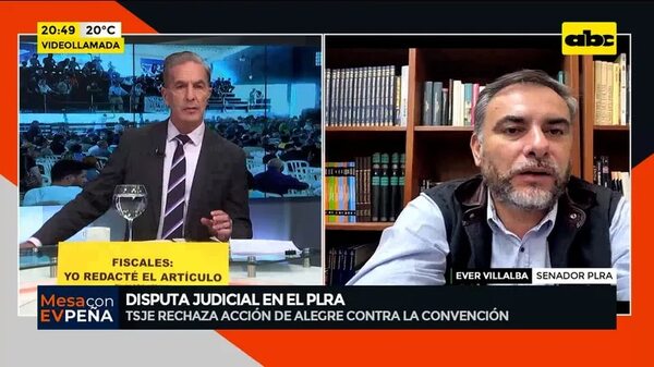 Video: TSJE rechaza acción de Efraín Alegre contra convención del PLRA - Mesa de Periodistas - ABC Color