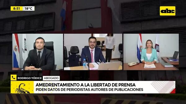 Fiscales niegan amedrentamiento pero piden los datos de periodistas - Política - ABC Color