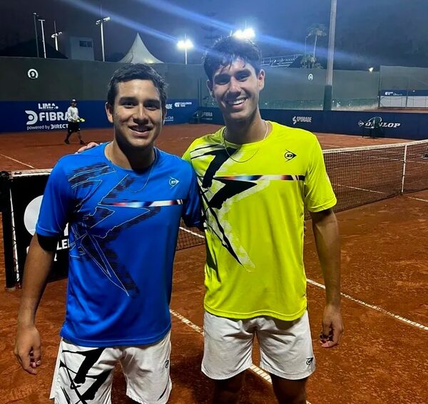 Tenis: Vallejo a la final de dobles en Lima - Polideportivo - ABC Color
