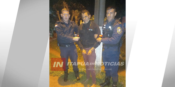 ATRAPARON A SUJETO CON CUATRO ÓRDENES DE CAPTURA EN ENCARNACIÓN - Itapúa Noticias