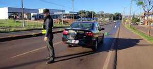Derrame de aceite en la Ruta PY06 provoca accidentes y lesiones en motociclistas