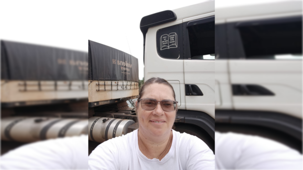 Homenajearán a la "reina del volante": lleva 26 años como camionera