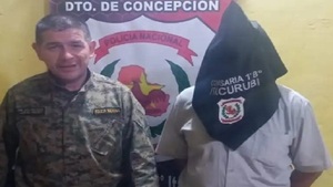 Concepción: Supuesto delincuente es herido por guardia de seguridad - Noticias Paraguay