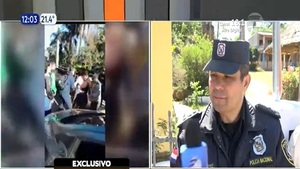 ¡Loco del volante! Conductor atropelló a varias personas en Luque - Noticias Paraguay