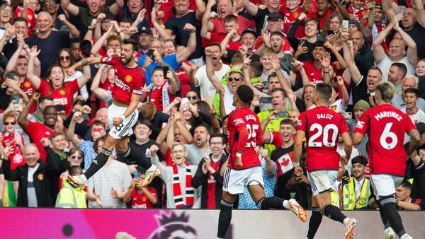 Bruno Fernandes consuma la remontada del Manchester United