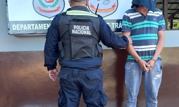 Detienen a hombre con antecedentes
