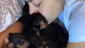 Las tiernas visitas que recibió Larissa en su reposo