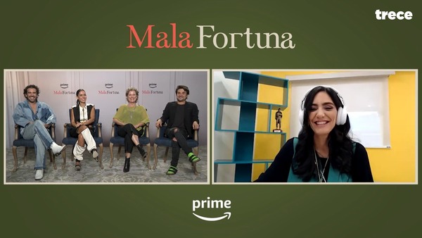 ¡Lu Sapena entrevistó a los protagonistas de la serie “Mala Fortuna”! - trece