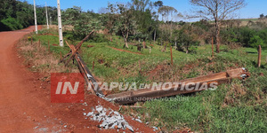 TRABAJADOR MURIÓ TRAS CAER DE UNA COLUMNA DE LA ANDE EN NARANJITO - Itapúa Noticias