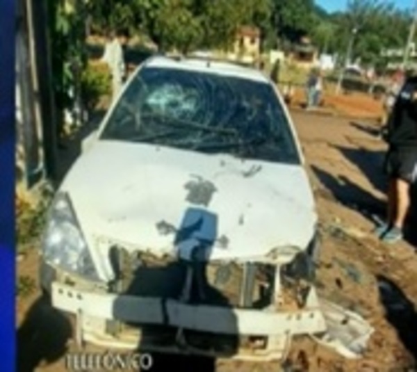 Joven fue atropellada varias veces por su expareja y está grave  - Paraguay.com