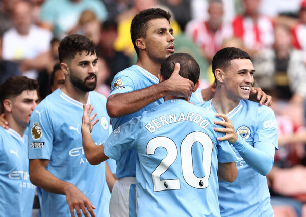 Versus / Rodri da al City un sufrido triunfo ante el Sheffield United