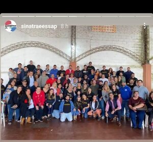 Essap: antes de asumir oficialmente, el nuevo presidente ya se reunió con sindicalistas colorados en seccional - Nacionales - ABC Color