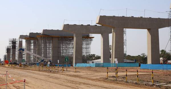La Nación / Puente de la Bioceánica en zona del Chaco paraguayo tiene 30 % de avance