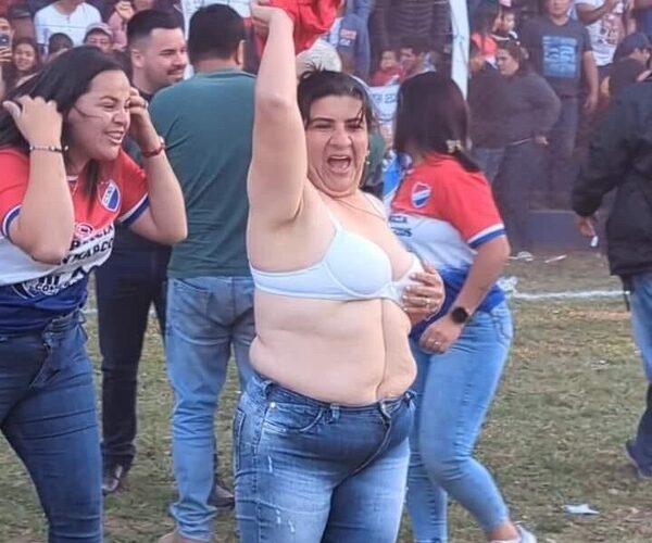 Eufórica celebración del título