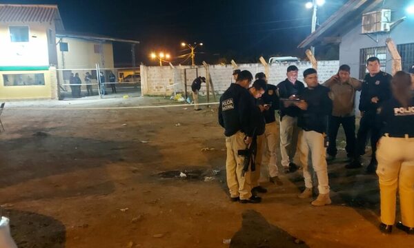 ¡Acribillan a policía en el Bañado Sur!