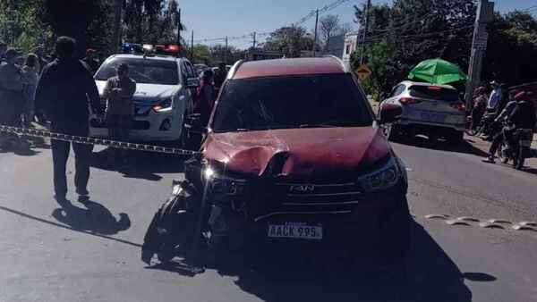 Imputan a mariachi tras múltiple choque ocurrido en Luque
