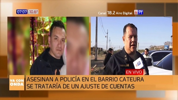 Mataron a un policía en Cateura, presumen ajuste de cuentas - Noticias Paraguay