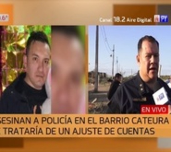 Mataron a tiros a un policía en Cateura - Paraguay.com