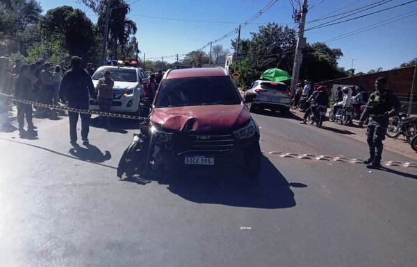 Imputan a mariachi tras múltiple choque en la ruta Luque – San Bernardino •