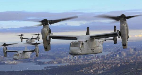 La Nación / Ejercicio aéreo en Australia terminó con tres marines fallecidos