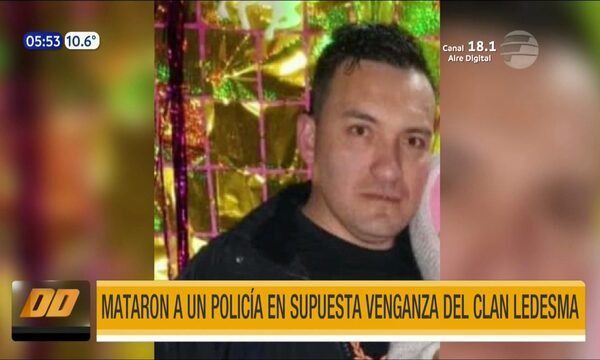 Mataron a un policía en supuesta venganza del clan Ledesma en Asunción | Telefuturo