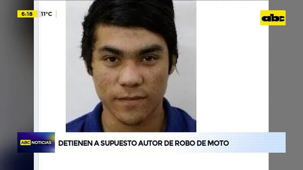Video: Detenido el supuesto autor de robo de moto - ABC Noticias - ABC Color