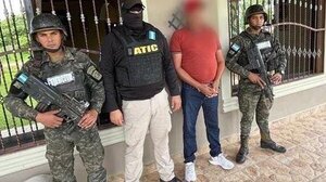 Capturan a un alcalde hondureño que estaría traficando drogas desde hace quince años